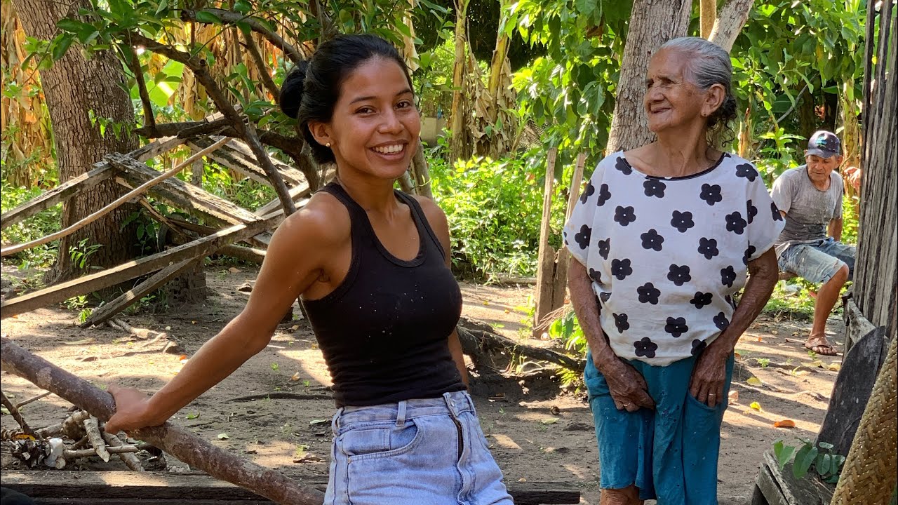 Farinhada parte 3/ TORRANDO FARINHA/ VIDA RIBEIRINHA/ COMUNIDADE NA AMAZÔNIA 