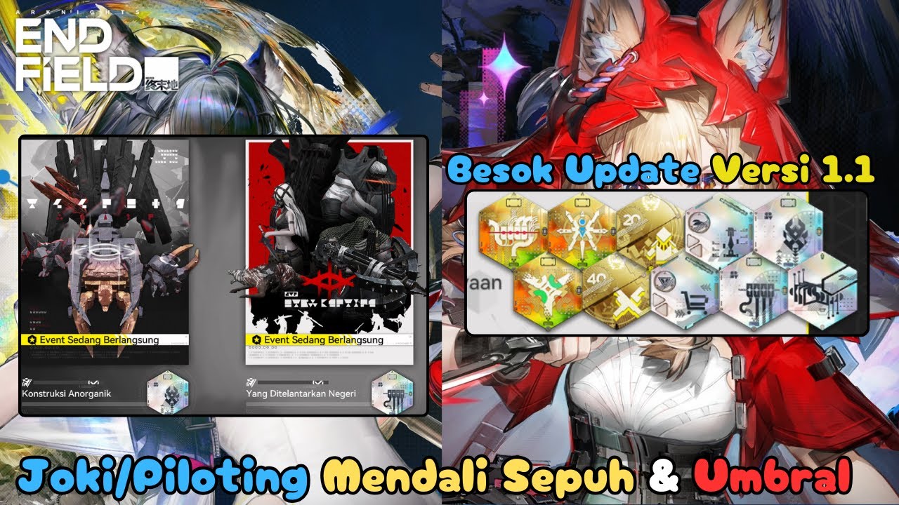 🔴Lanjut Joki/Piloting Trimmed & Umbral | Besok Update!! | Arknights Endfield (Live Potrait)