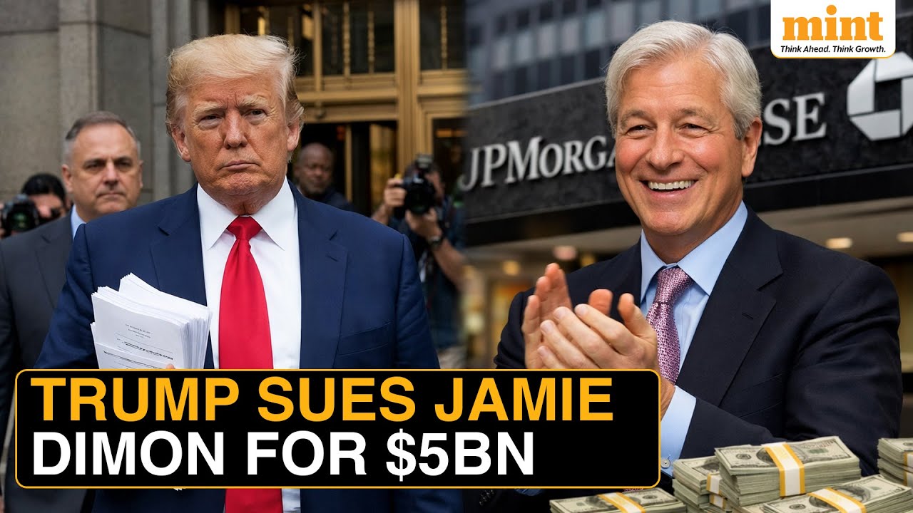 Donald Trump Sues JP Morgan & Jamie Dimon For Alleged 'Debanking'; Dimon Instead gets A Salary Hike