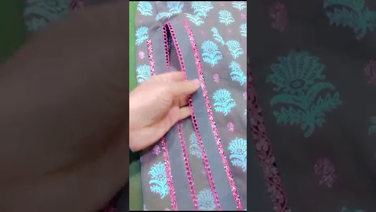 kurti ke chaak per las