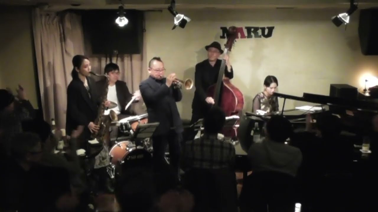 Ceder's Blues:【井上陽介クインテット】@お茶の水ナル　井上陽介（b）原朋直(tp)横原由梨子(ts)小沢咲希（p）濱田省吾（ds）2025年 12月29日