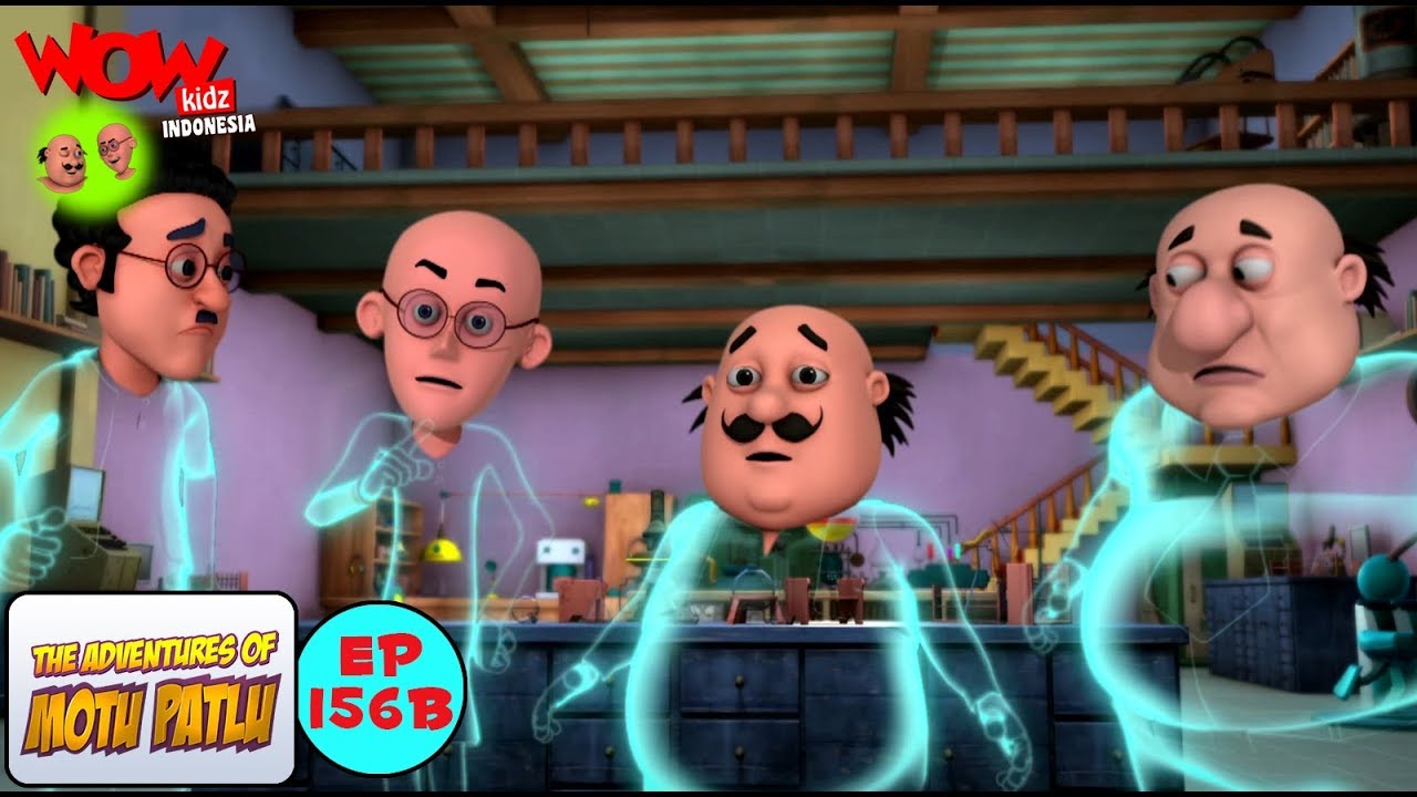John Yang Tidak Terlihat - Motu Patlu dalam Bahasa - Animasi 3D Kartun