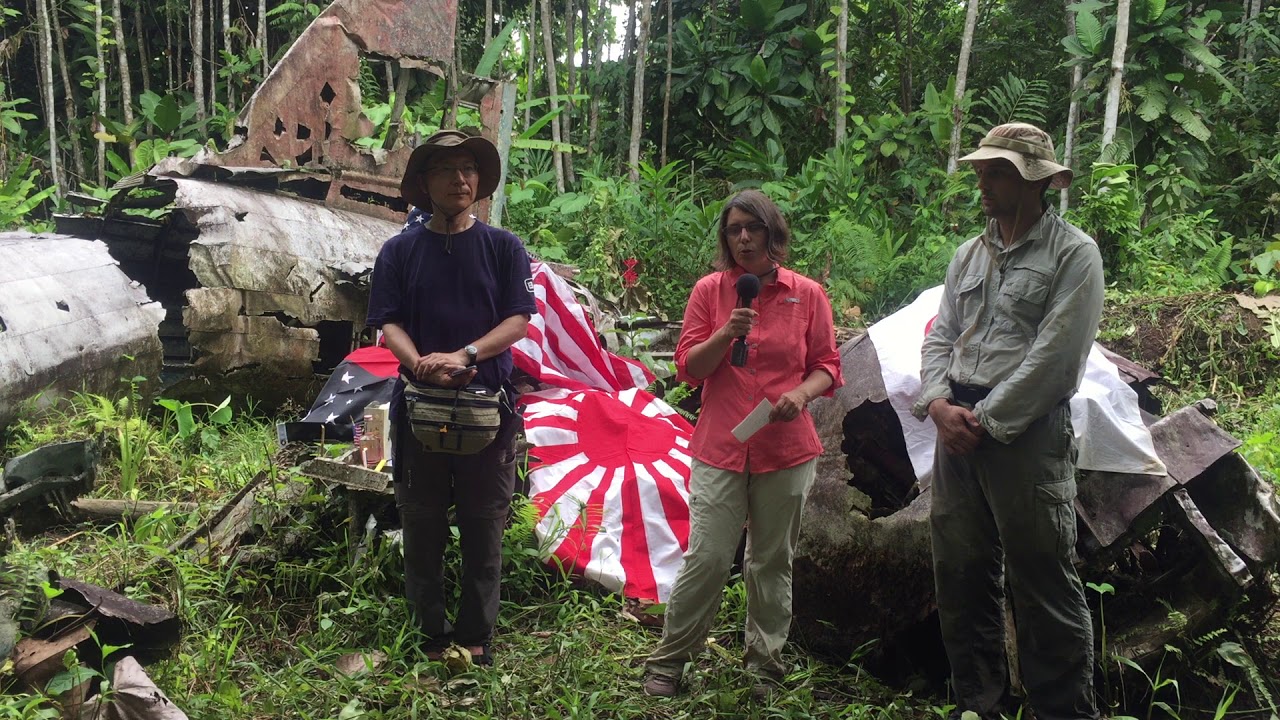 Yamamoto Mission 75th Anniversary Ceremony on Bougainville (2018)