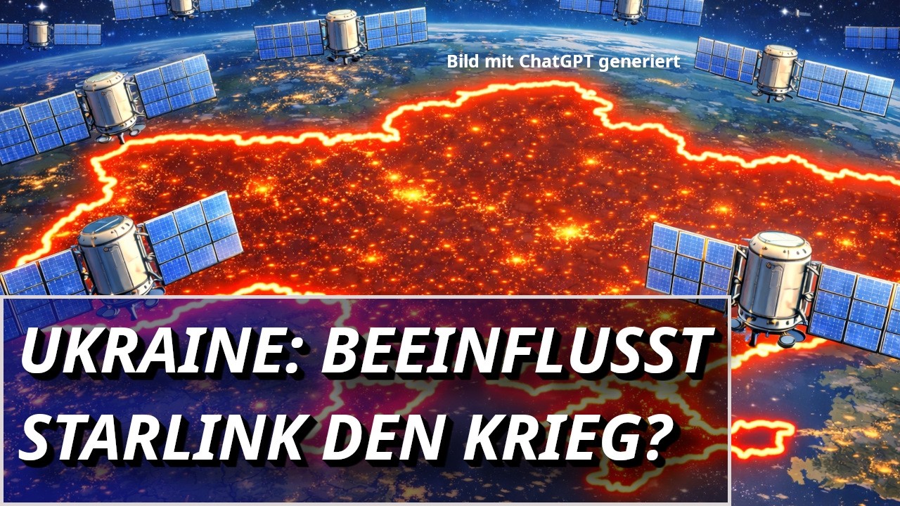 Ukrainekrieg - Welche Bedeutung hat Starlink für Kriegsführung in der Ukraine?