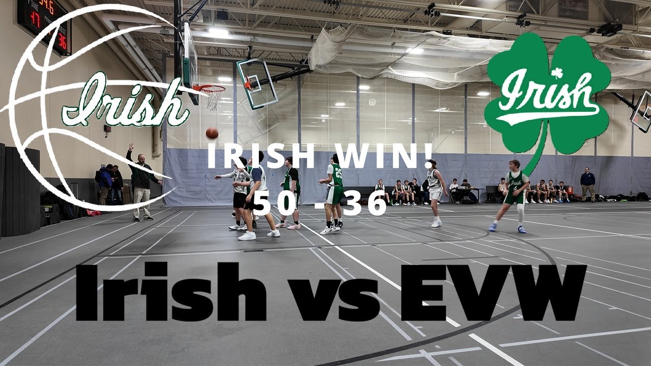Maple Lake Irish 8th gr Boys vs EVW in 4K! - 1 20 26