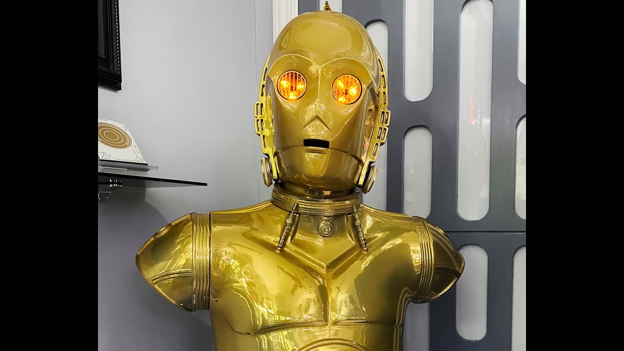 Star Wars Life Size C-3PO Bust by Catacomb