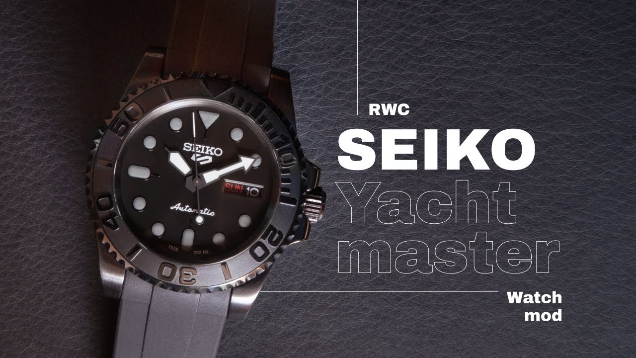 Seiko Yacht-master Mod - Smoke edition