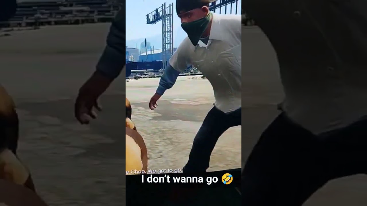 We gotta go. GTA V funny moment #GTA5 #gta #shorts #gaming
