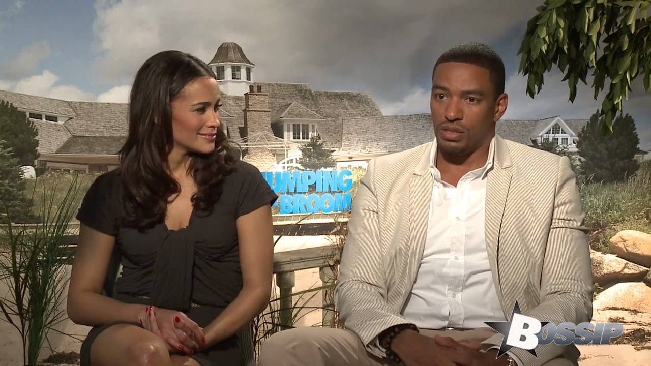 Paula Patton and Laz Alonzo Talk On- Set Chemistry From Jumping The Broom
