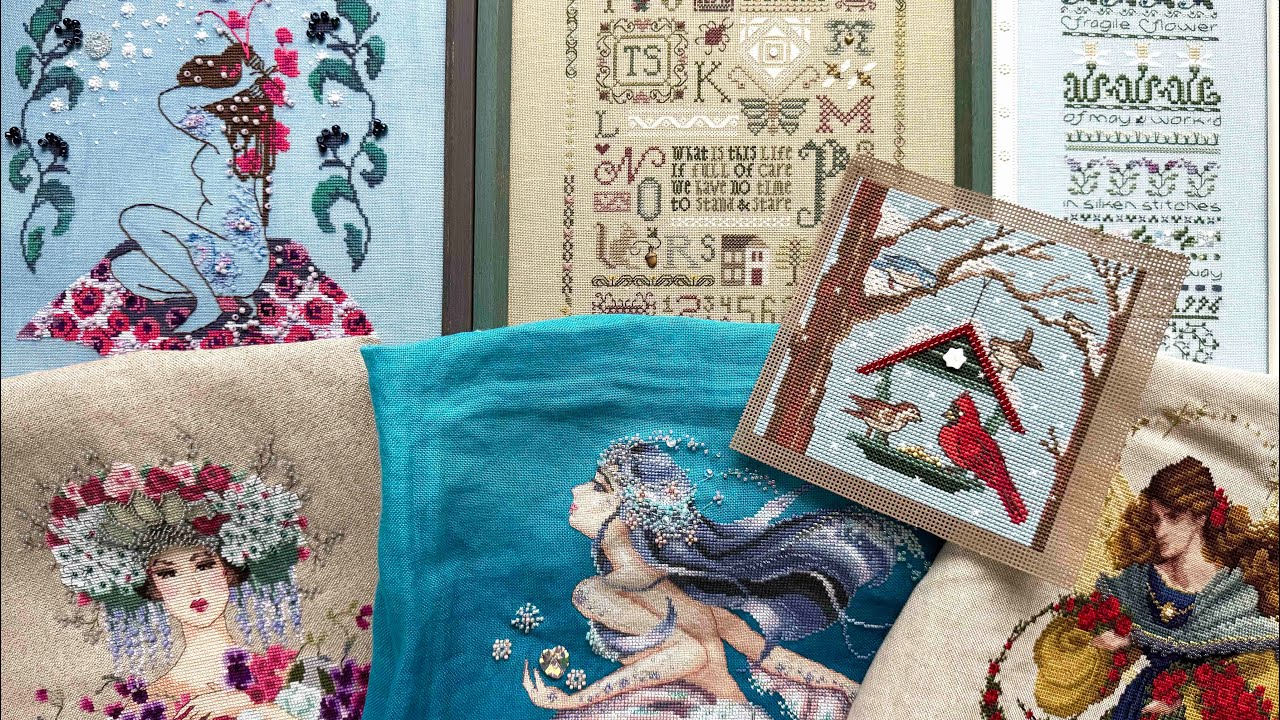 My 2025 Cross Stitch Finishes