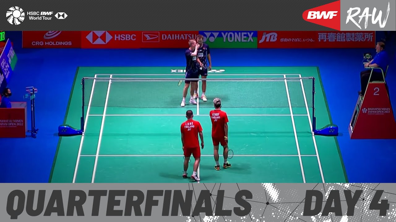 DAIHATSU YONEX Japan Open 2022 | Day 4 | Court 2 | Quarterfinals