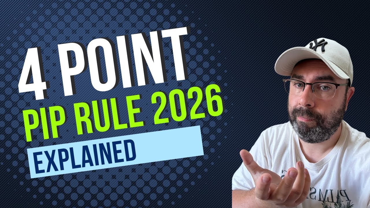 PIP 4 Point Rule EXPLAINED Simply &ndash; What You NEED to Know!