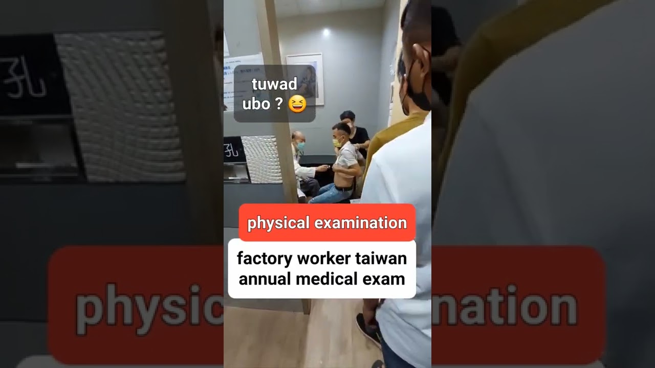 PINAPATUWAD DIN BA ? MEDICAL EXAM FACTORY WORKER TAIWAN #shorts #ofwintaiwan #factoryworkerintaiwan