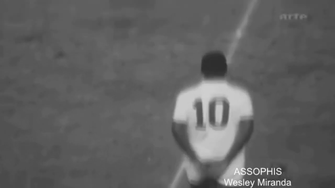 Reims 3x5 Santos - 07/06/1960 -  Coutinho faz hat-trick! Pelé 👑 faz um dos seus maiores golaços!