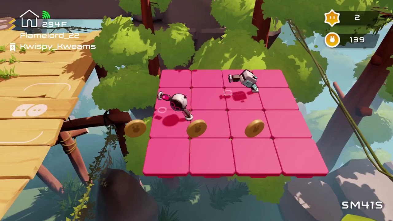 Two bumbling morons play biped