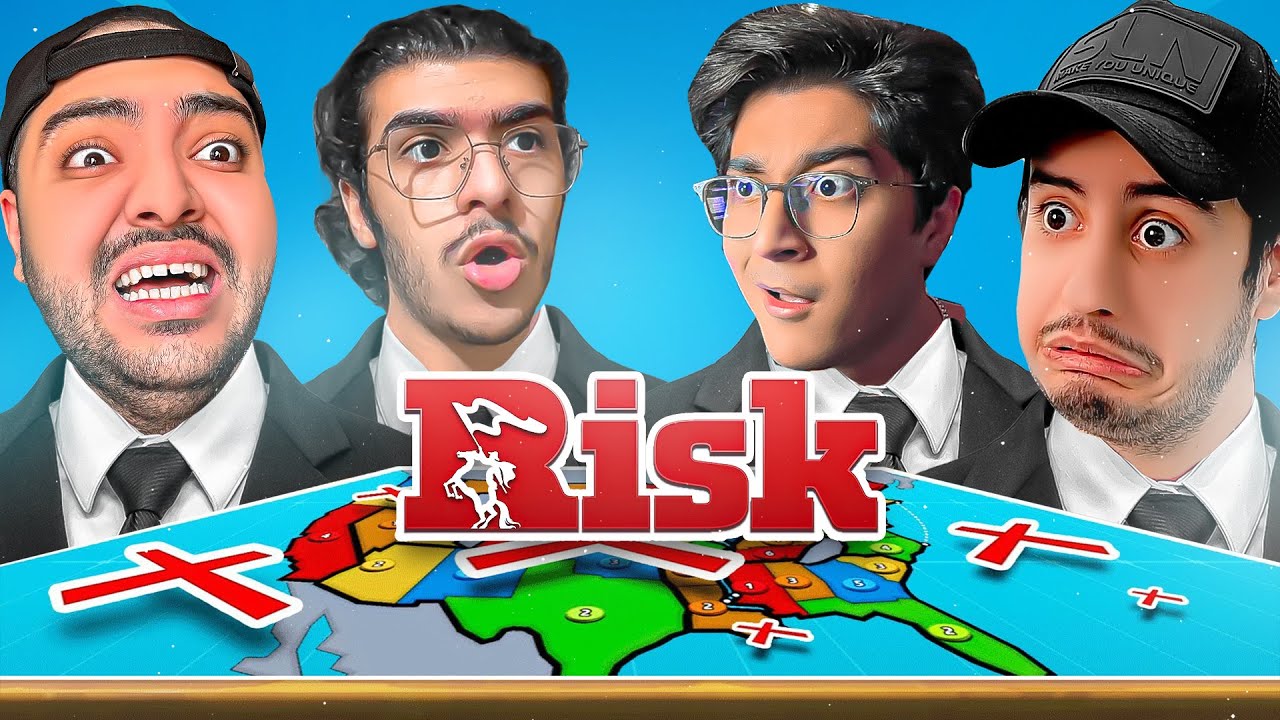 Risk || کثیف ترین جنگ بین یوتیوبرا در ریسک !! 😩