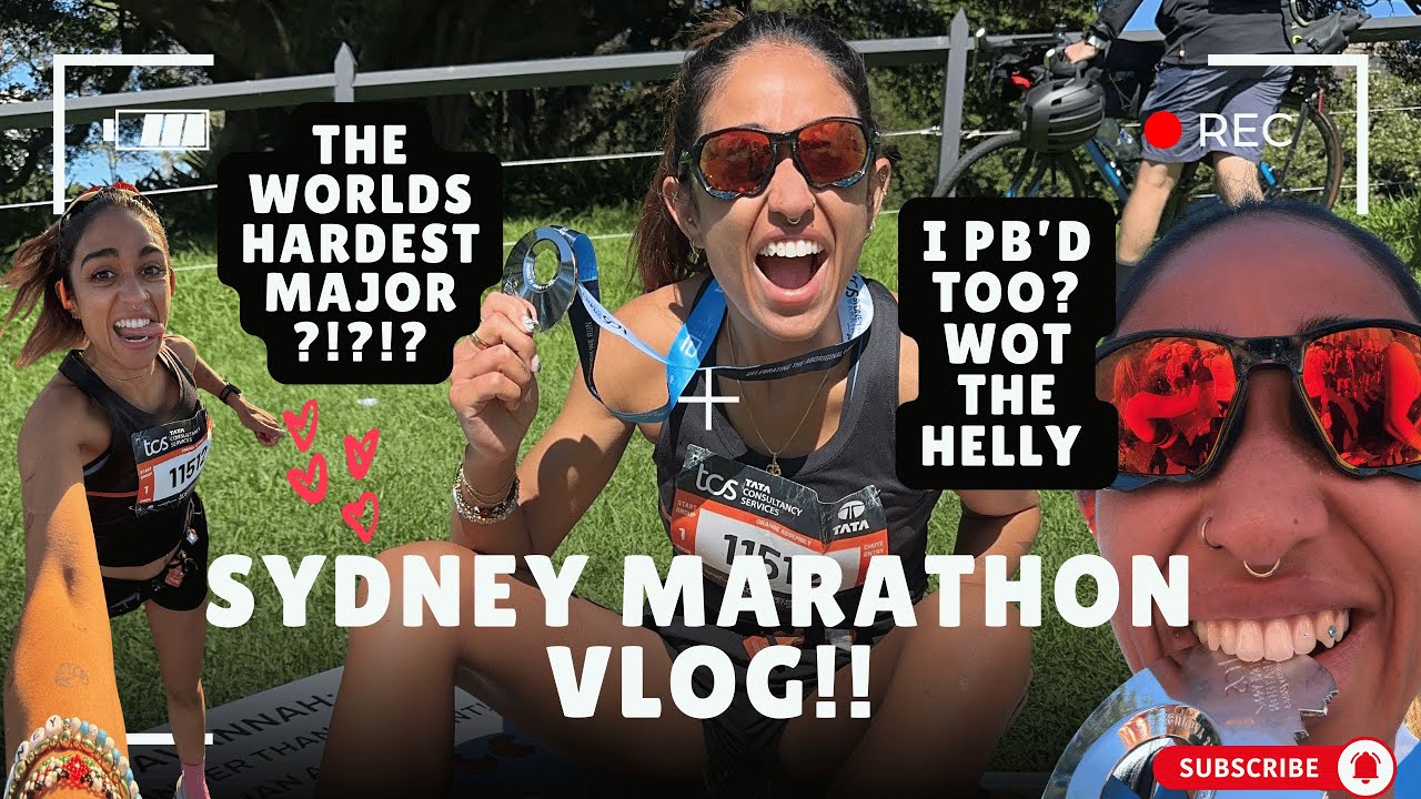 come run the sydney marathon with me - SPOILER ALERT I BQ'D!!!!!!