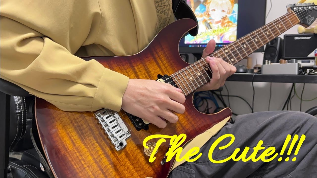 【Guitar Cover】The Cute!!!/藤田ことね【学マス】