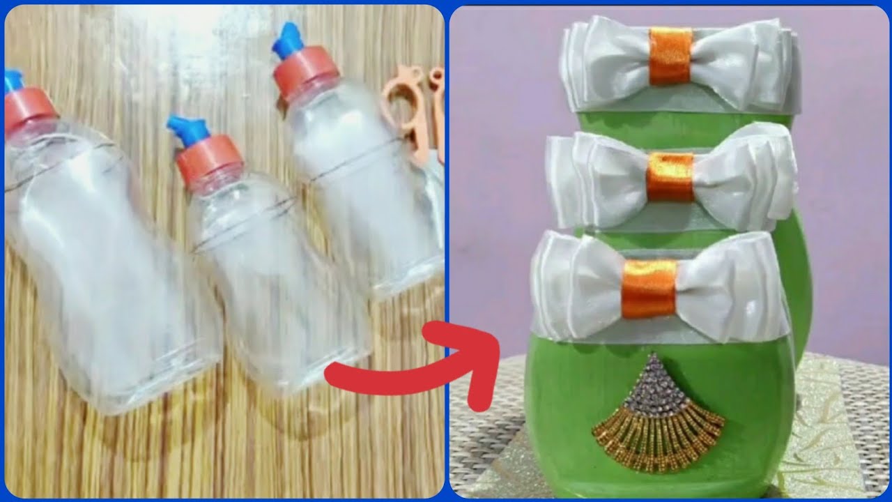 DIY II BEST OUT OF WASTE II Trash to Treasure  