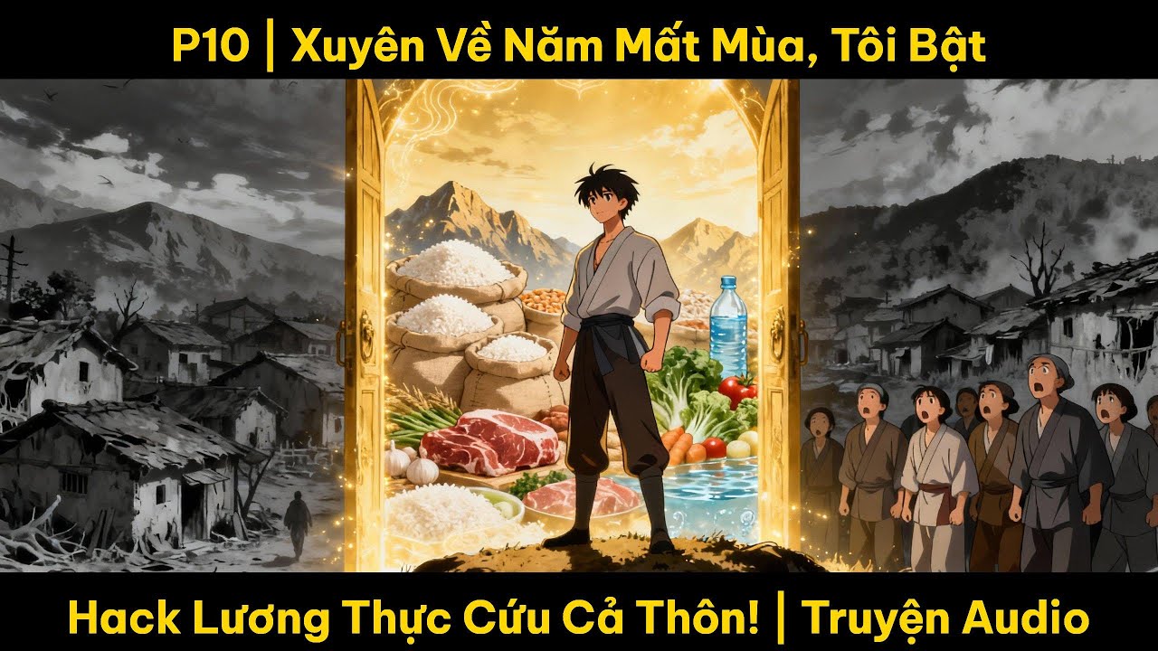 P10 | Xuyên Về Năm Mất Mùa, Tôi Bật Hack Lương Thực Cứu Cả Thôn! | Truyện Audio