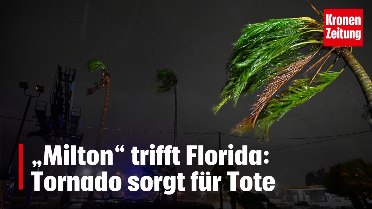 „Milton“ trifft Florida: Tornado sorgt für Tote | krone.tv NEWS