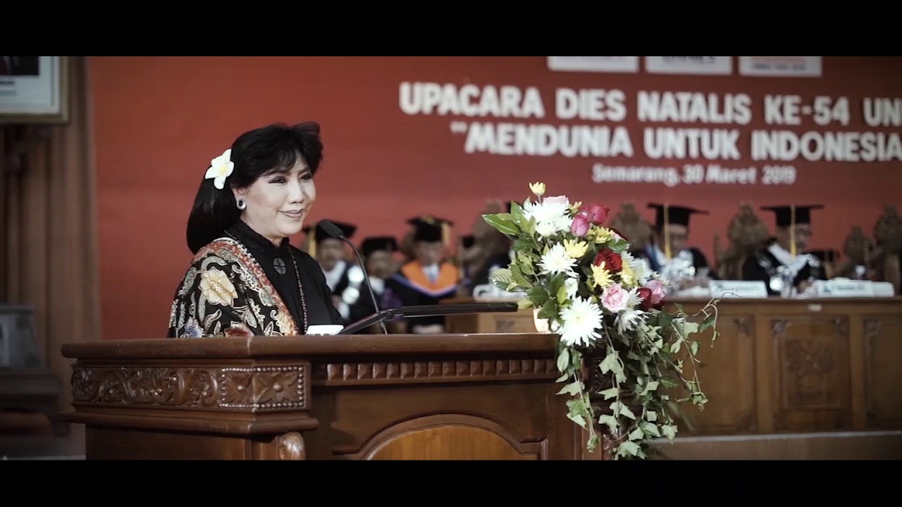 Suara Anne Avantie untuk Para Sarjana di Dies Natalis UNNES ke - 54