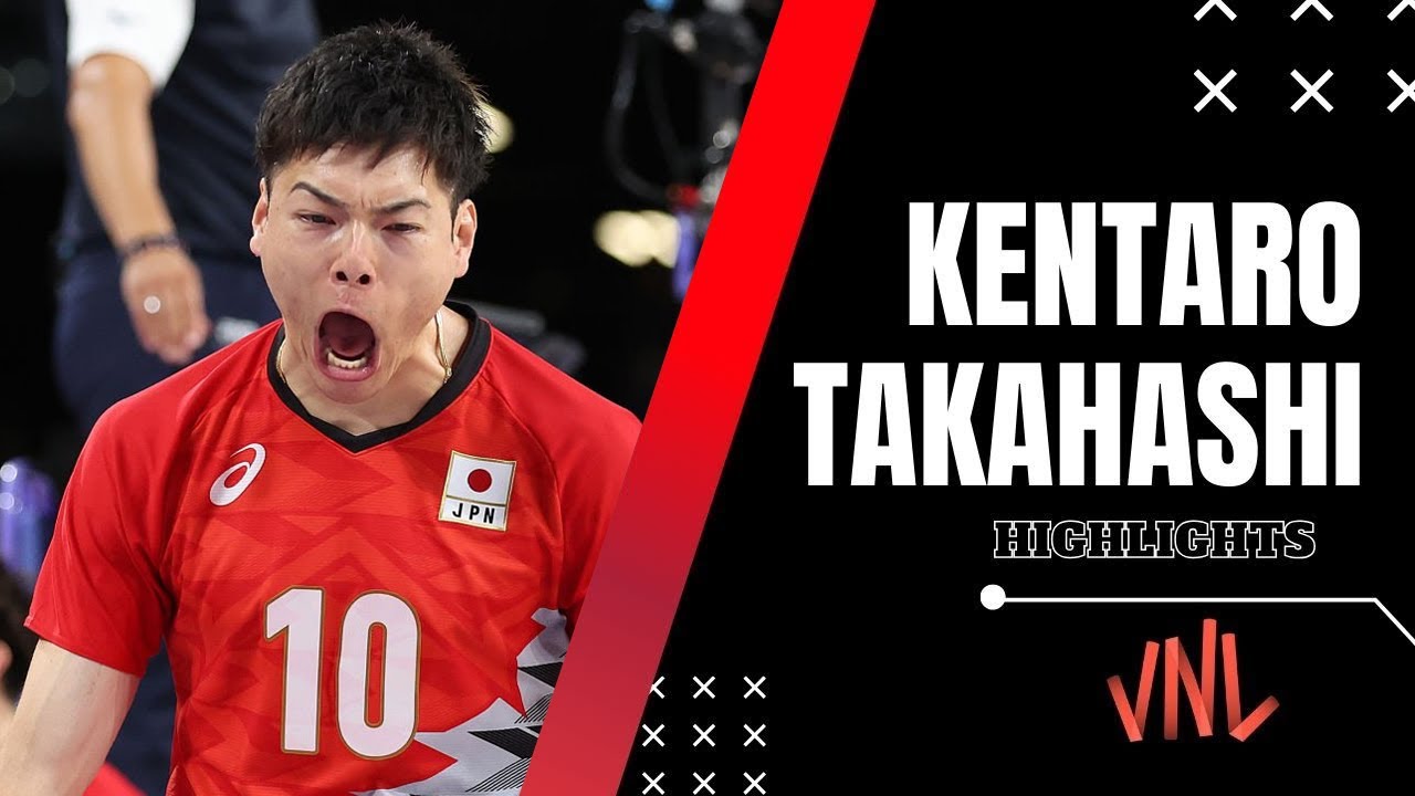 🔥 Kentaro Takahashi - Best Highlights VNL 2024 | Japan's Middle Blocker 🇯🇵🏐 Blocks, Spikes & More!