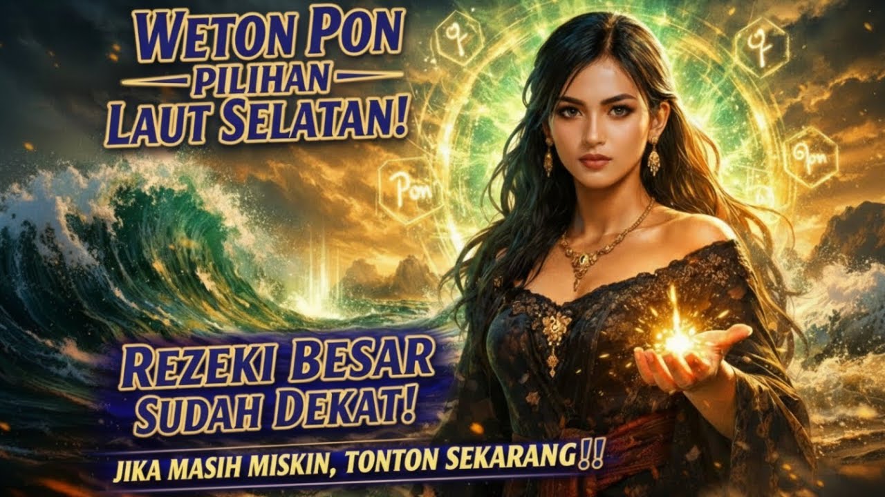 WETON PON PILIHAN LAUT SELATAN!! REZEKI BESAR SUDAH DEKAT!!