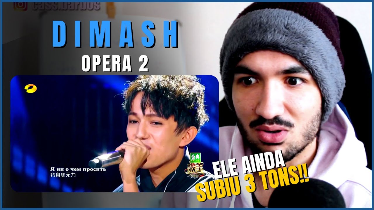DIMASH, OPERA 2! JÁ ERA AGUDO E ELE SUBIU MAIS 3 VEZES! (ANÁLISE)
