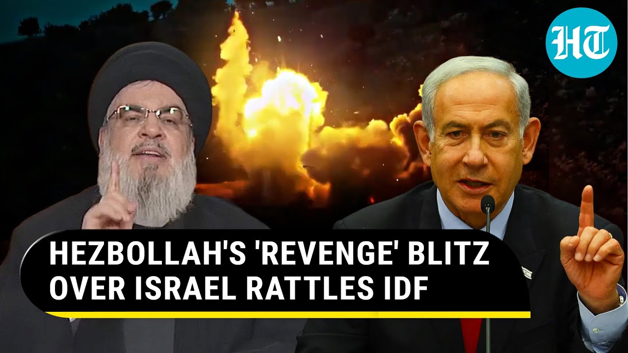 Hezbollah Goes Berserk After Israel Kills Its Fighters In Lebanon; 'Falaq' Missiles Hit IDF Bases