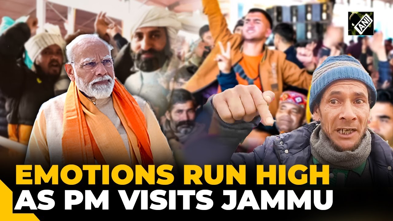 “Modi Sher Hai…”  Here’s how people of Jammu welcomed Prime Minister Narendra Modi