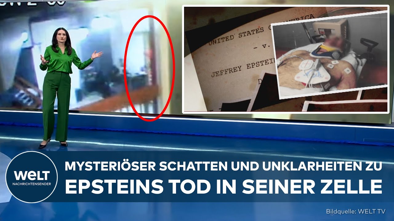 EPSTEIN-SKANDAL: „Absolut wild diese Geschichte“ – Zweifel am Suizid und mysteriöse Schatten