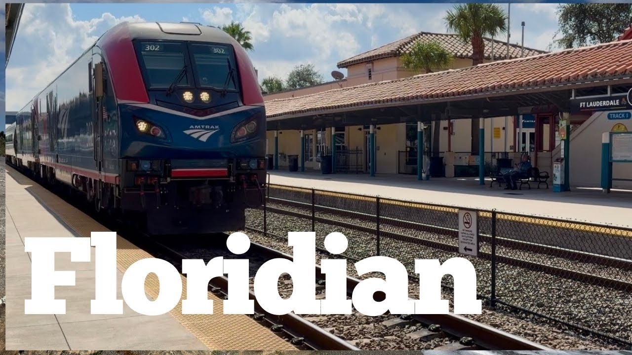 US Luxury Train- Amtrak Floridian- Miami to Washington DC