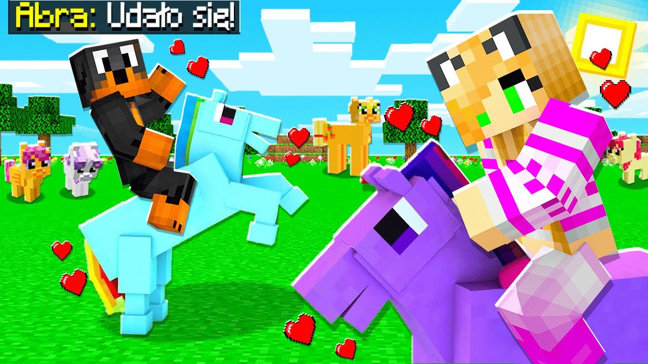 SPEŁNIAM NAJWIĘKSZE MARZENIA MOJEJ DZIEWCZYNY JULI i ZROBIŁEM TO&hellip; w Minecraft! 😍