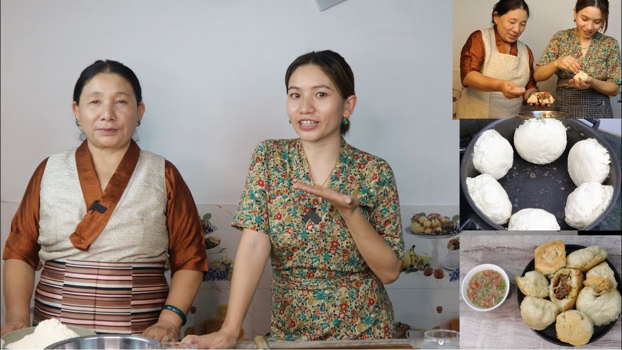 Quick And Easy Tibetan Tingmomo Recipe |First time Cooking With Mom| Cooking Tingmomo Easy way