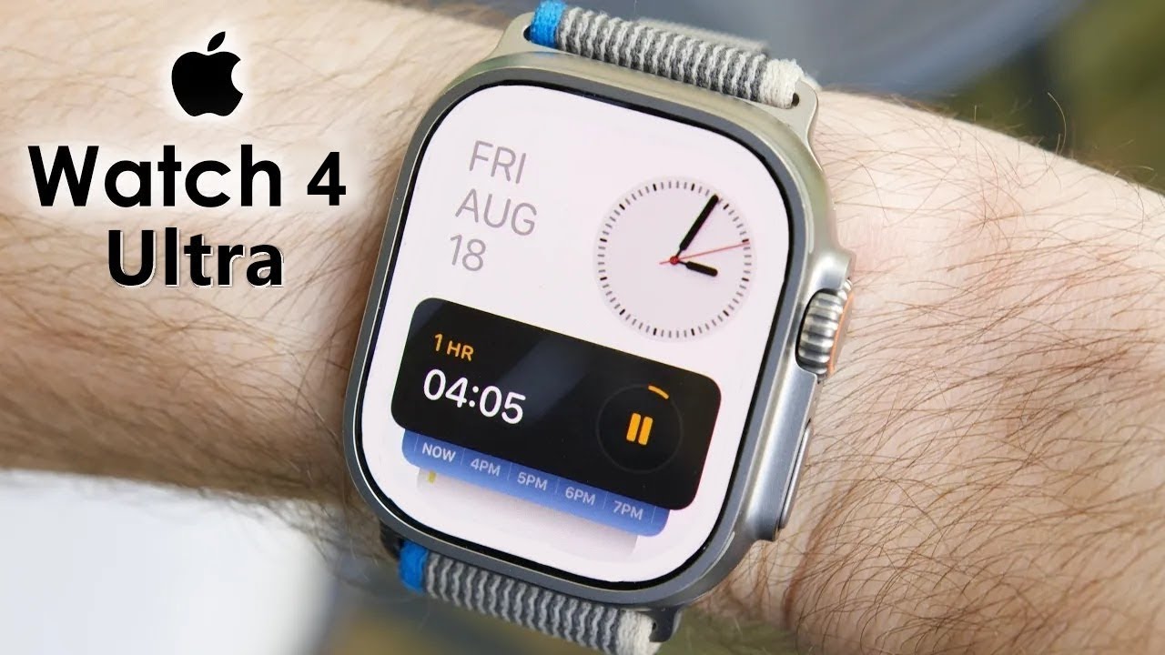 Утечка информации об Apple Watch Ultra 4 &mdash; значительные изменения в дизайне в 2026 году!