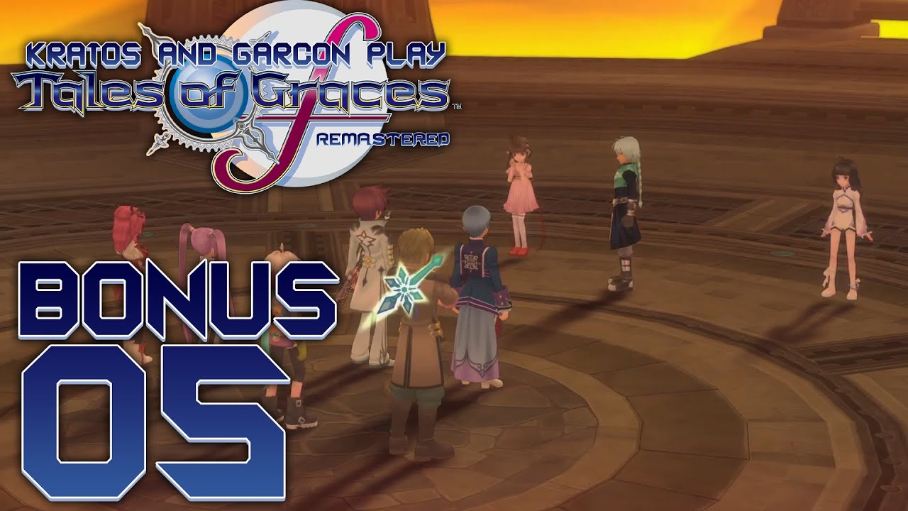 Tales of Graces F Remastered with Kratos and Garcon Bonus 5:  The True Cameo Battle!