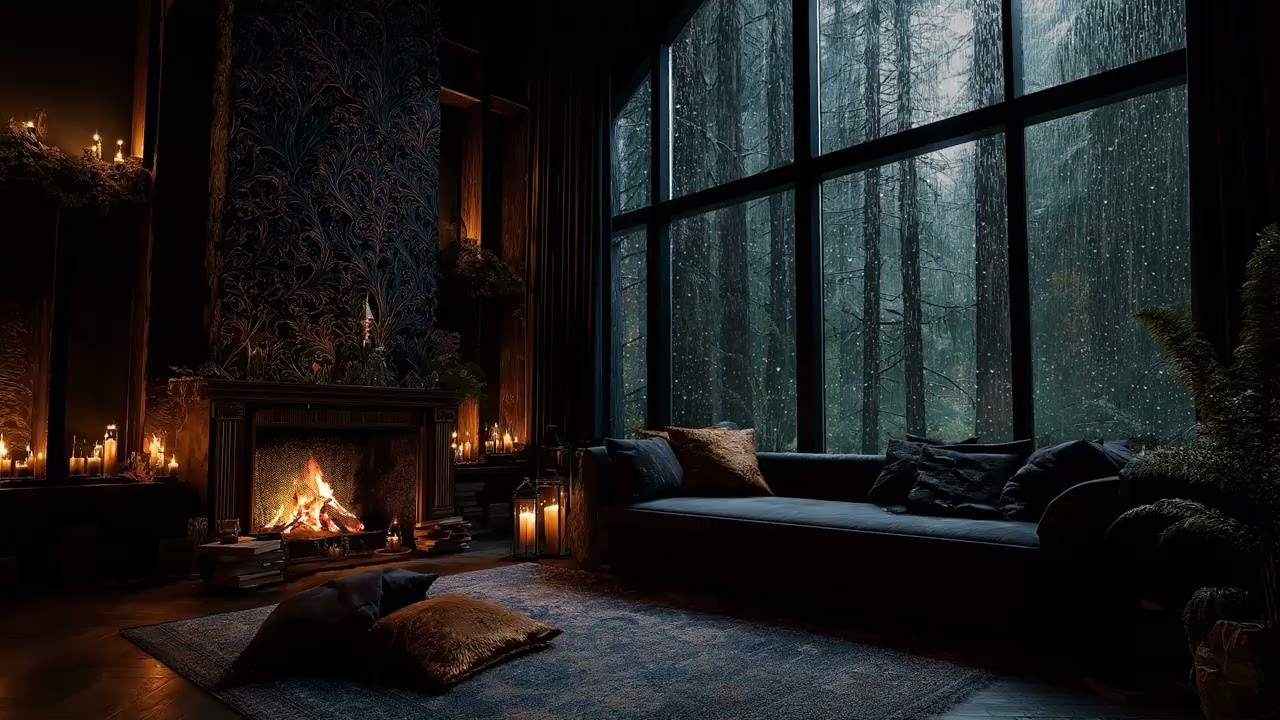 3H Forest Rain for Deep Sleep 🌧️ Insomnia & Anxiety Relief Therapy