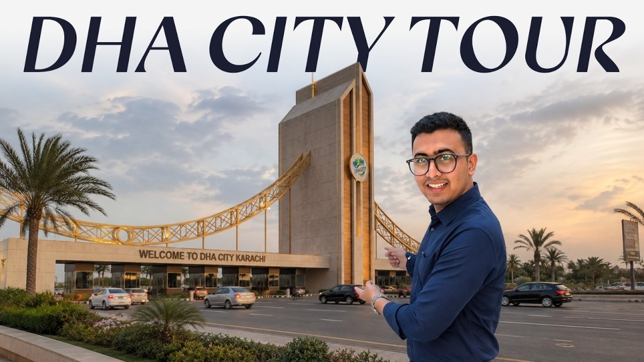 DHA City Karachi Tour | 25-Minute Drive from Malir Expressway