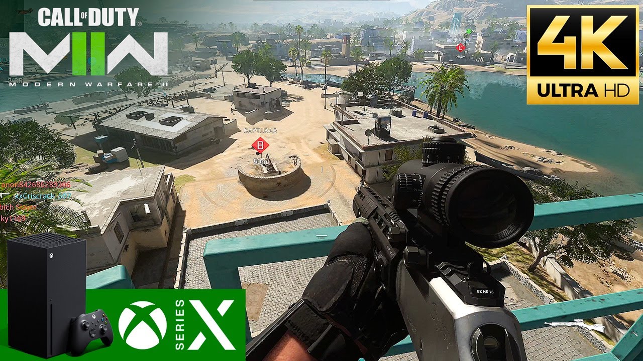 Call of Duty: Modern Warfare 2 (Xbox Series X) 4K 60fps - Guerra Terrestre Multiplayer Gameplay