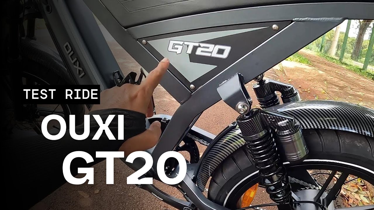 OUXI GT20 1000W - TEST RIDE | Lançamento 2026