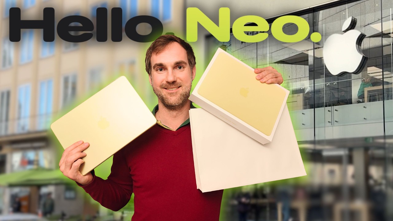 Ist es gelb oder Grün? | Apple Macbook Neo Unboxing, Farbvergleich, Erster Eindruck