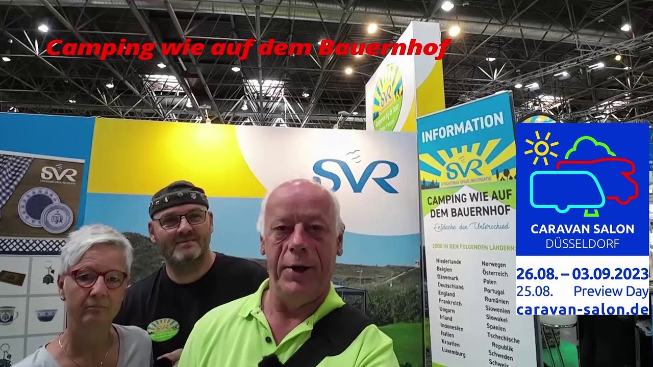 Caravan Salon 2023/super Camping App/ mit SVR günstig campen   / geniales Grauwasser System #vlog144