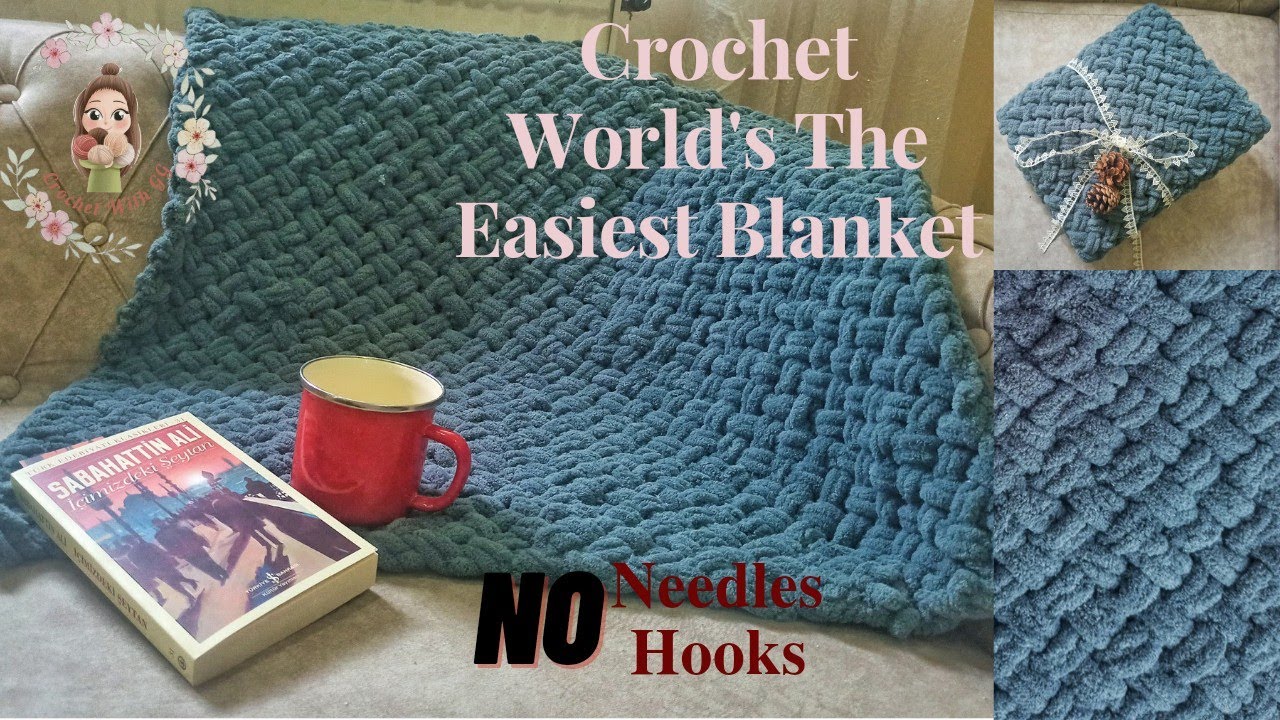 Самое простое в мире вязаное одеяло / Alize Puffy Blanket