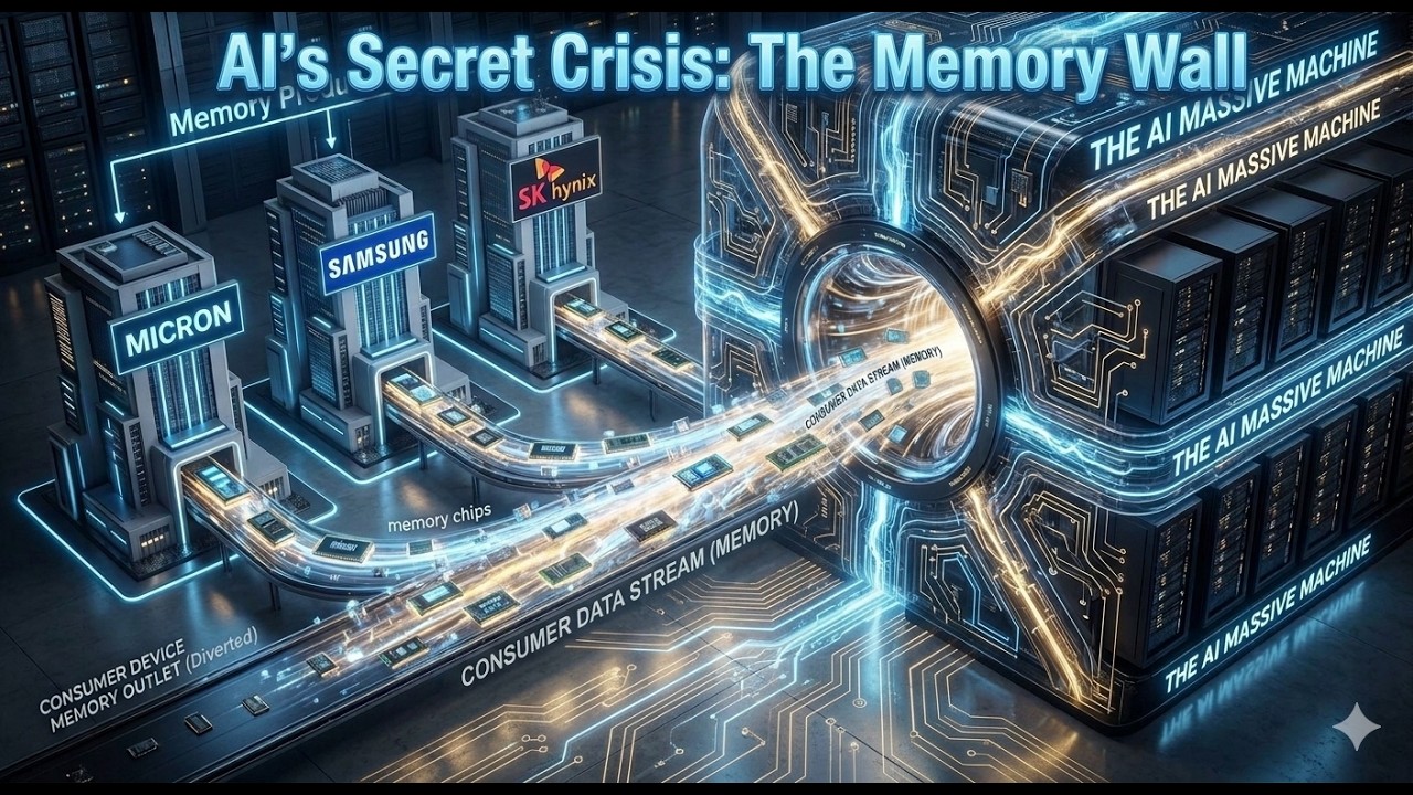 AI’s Secret Crisis: The Memory Wall