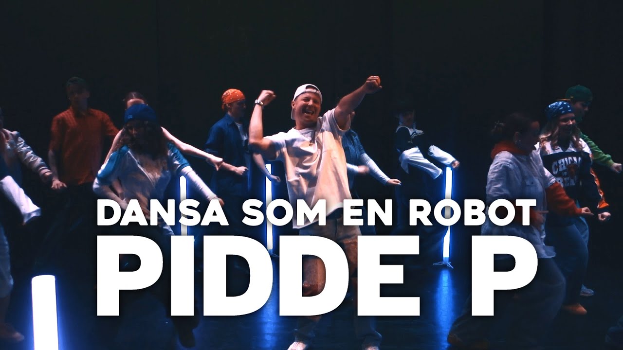 Pidde P - Dansa som en robot (Officiell Video)
