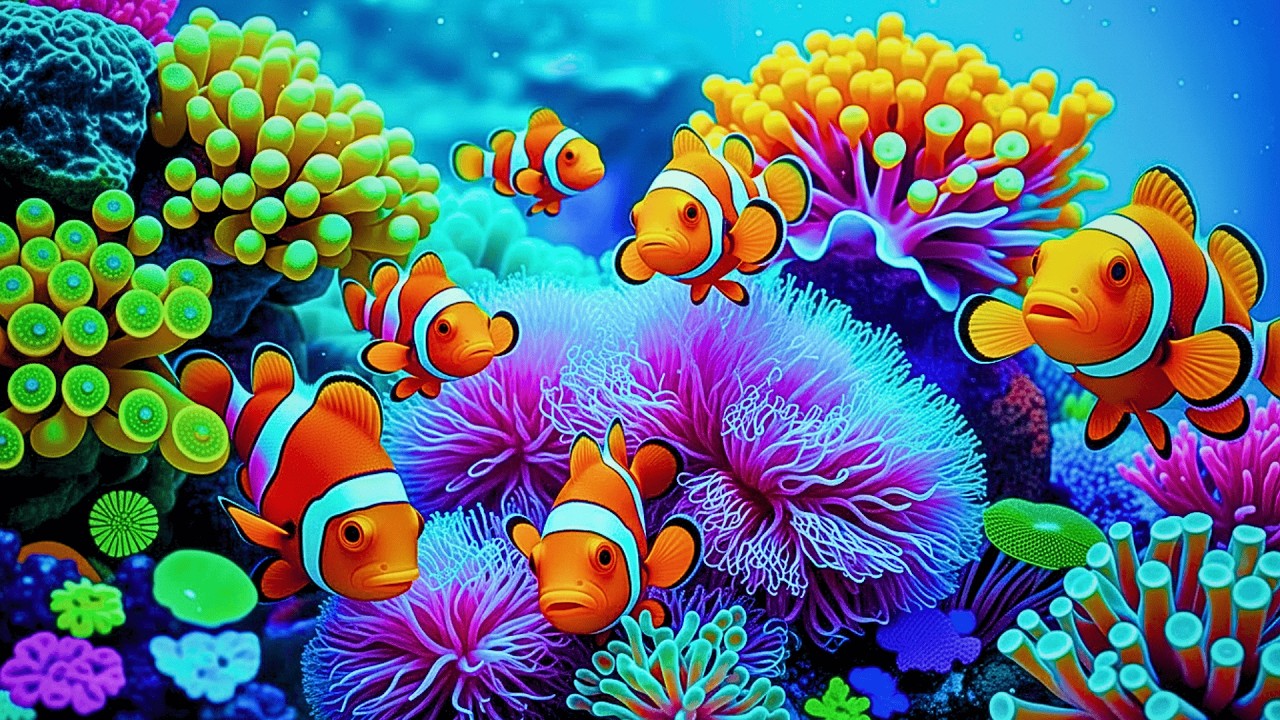 🐠Ocean Wildlife 4K | Peaceful Ocean Documentary | Calm Underwater Wildlife | Soothing Piano Melodies