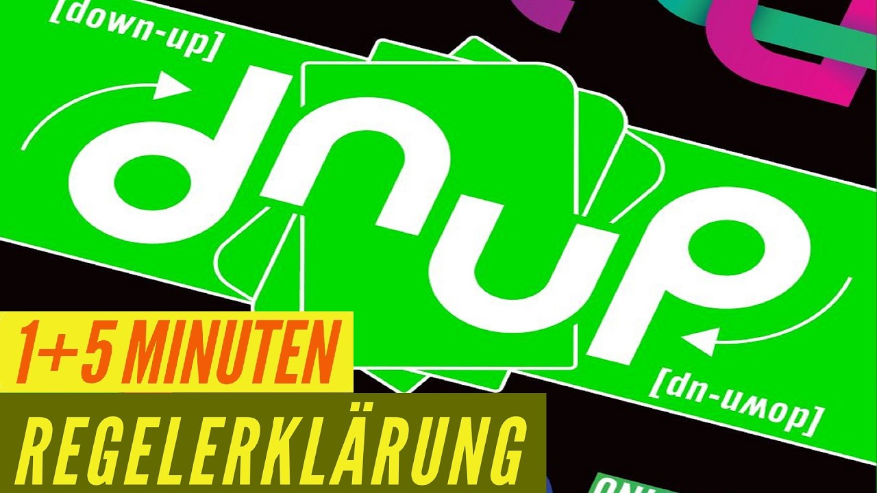 dnup Regeln Anleitung Erkl&auml;rung Regelvideo Kartenspiel Familienspiel
