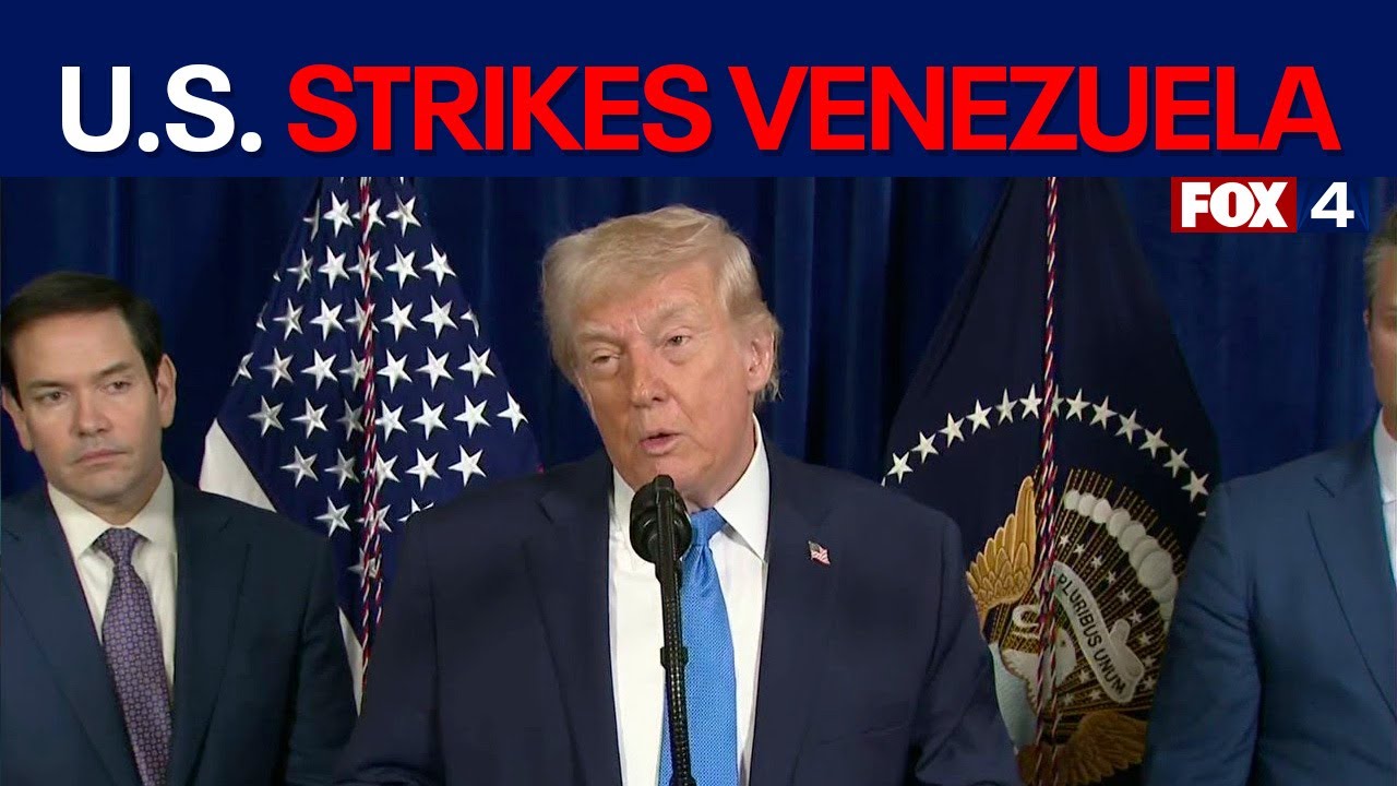 Pres. Trump on US-Venezuela strike: FULL COMMENTS