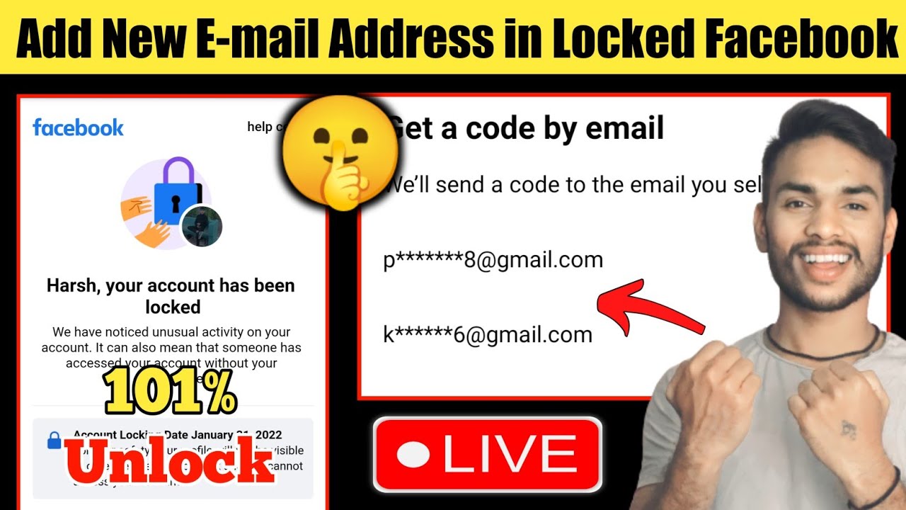 how to change email in locked Facebook account 💯 | how to unlock Facebook account without identity 💯